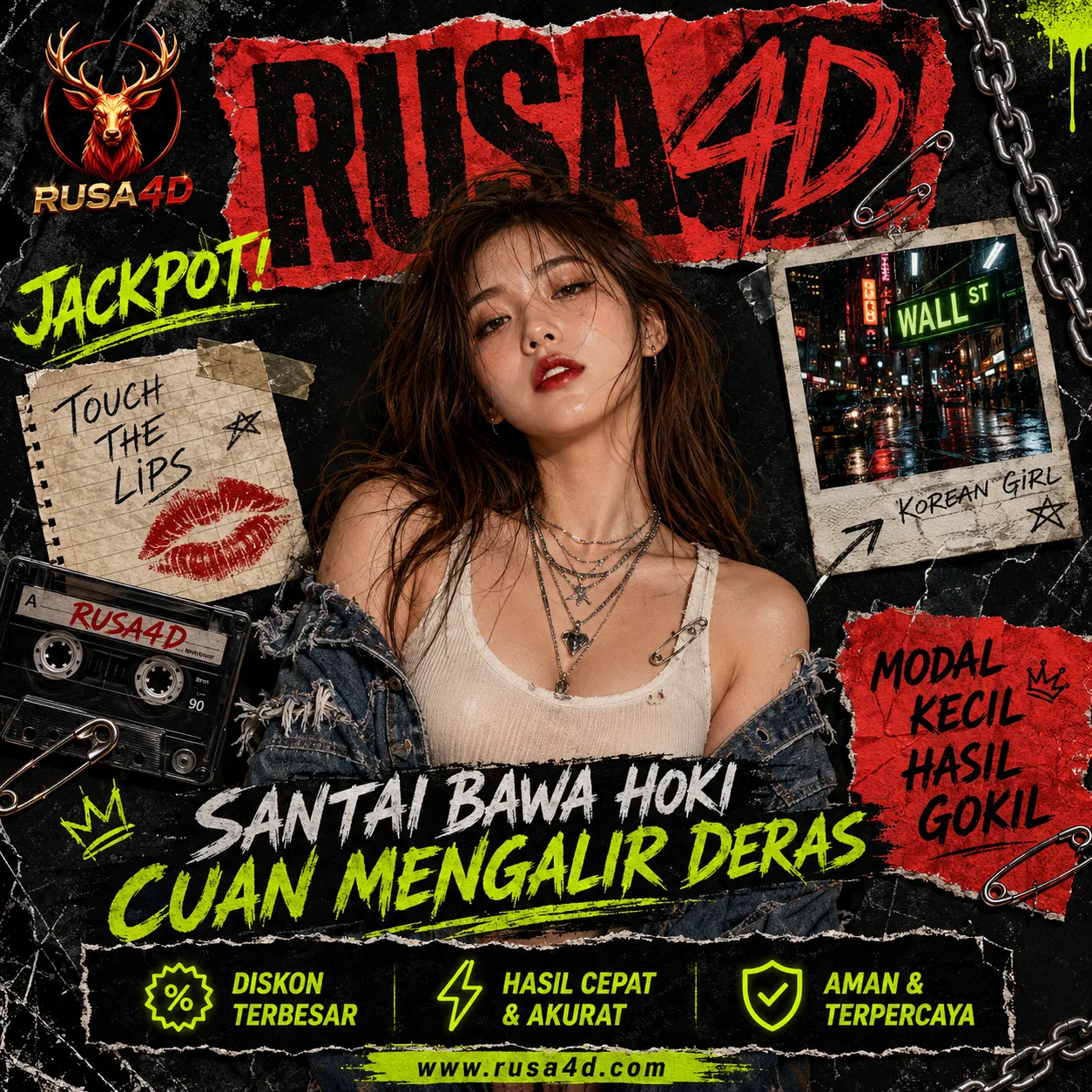 RUSA4D : DESTINASI SANTAI, HOKI TERCAPAI  KESENANGAN & KEBERUNTUNGAN DALAM SATU TEMPAT