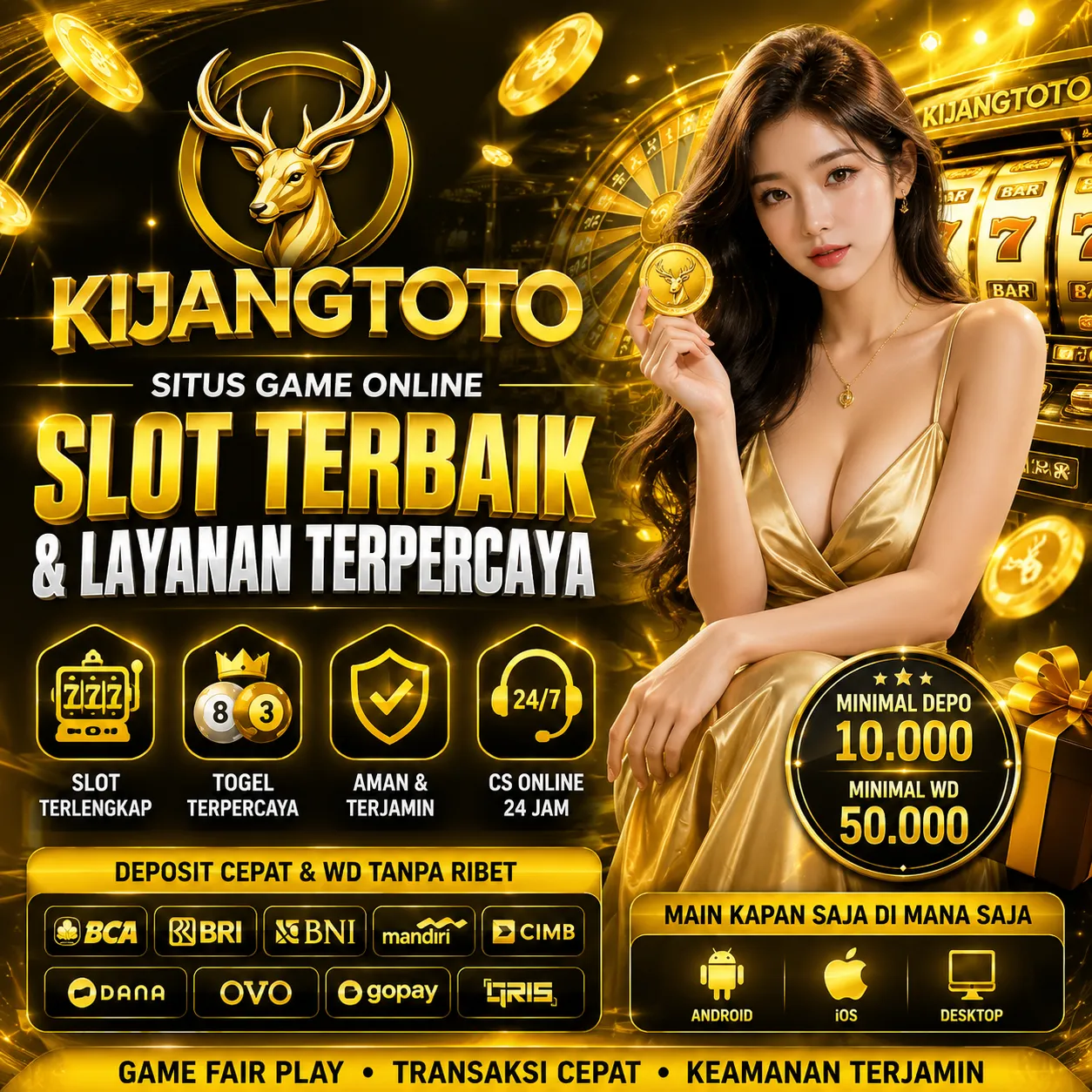 KIJANGTOTO: Situs Game Online Slot Terbaik & Layanan Terpercaya